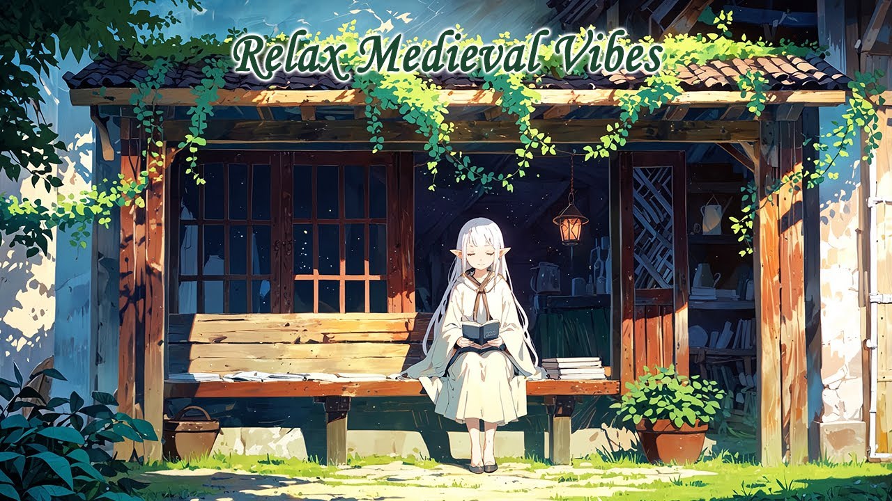 🌿 Elven Garden Vibes | Medieval Lofi & Fantasy Dubstep | Calm Relaxing Music