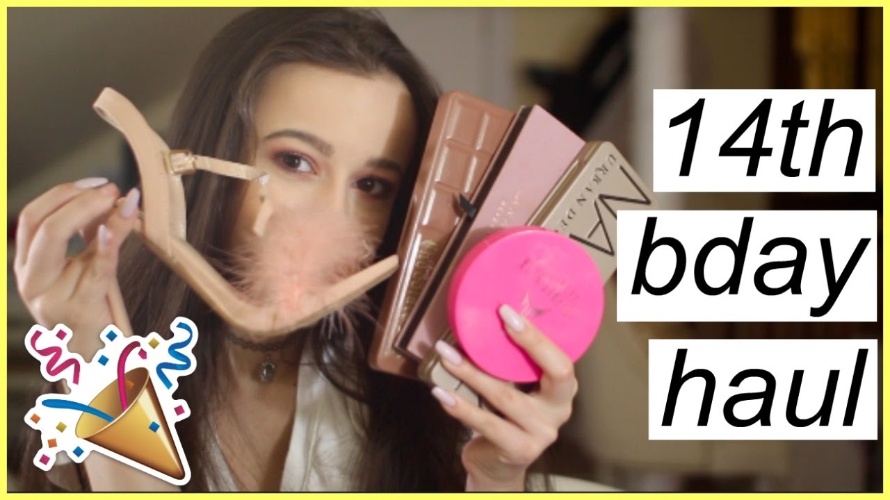 BIRTHDAY HAUL 2017 // BASICALLY JUST ONE BIG SHOE AND MAKEUP HAUL