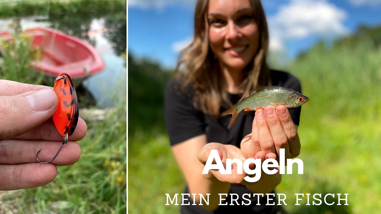 Proteinquelle für #7vswild?! Mein erstes Mal angeln | Sabrina Outdoor