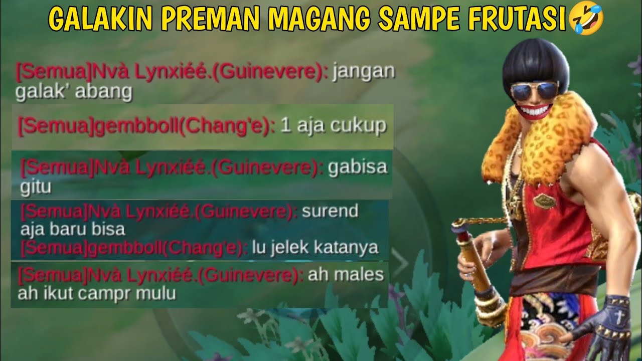CHOU.EXE - GALAKIN PREMAN MAGANG SAMPE FRUSTASI🤣