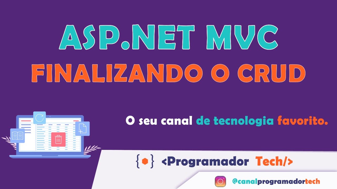 ASP.Net MVC - C# - Sistema de Cadastro de Contatos - Video - 04 Finalizando o CRUD