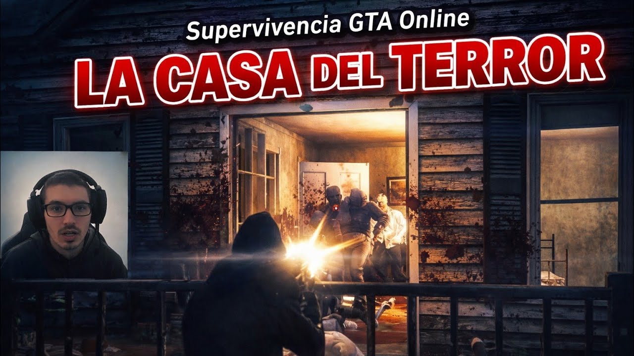 LA CASA DEL TERROR EN GTA ONLINE 🔥😱 | SUPERVIVENCIA EXTREMA