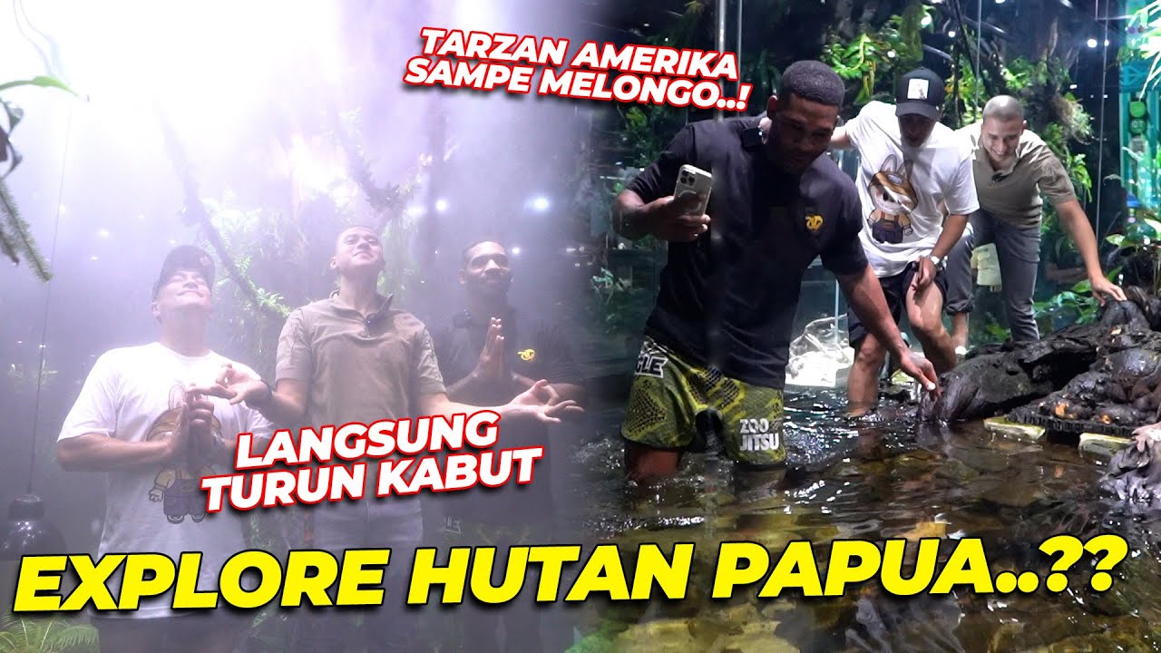 AKHIRNYA KEMBALI KE HUTAN HUJAN BARENG TARZAN AMERIKA..!!