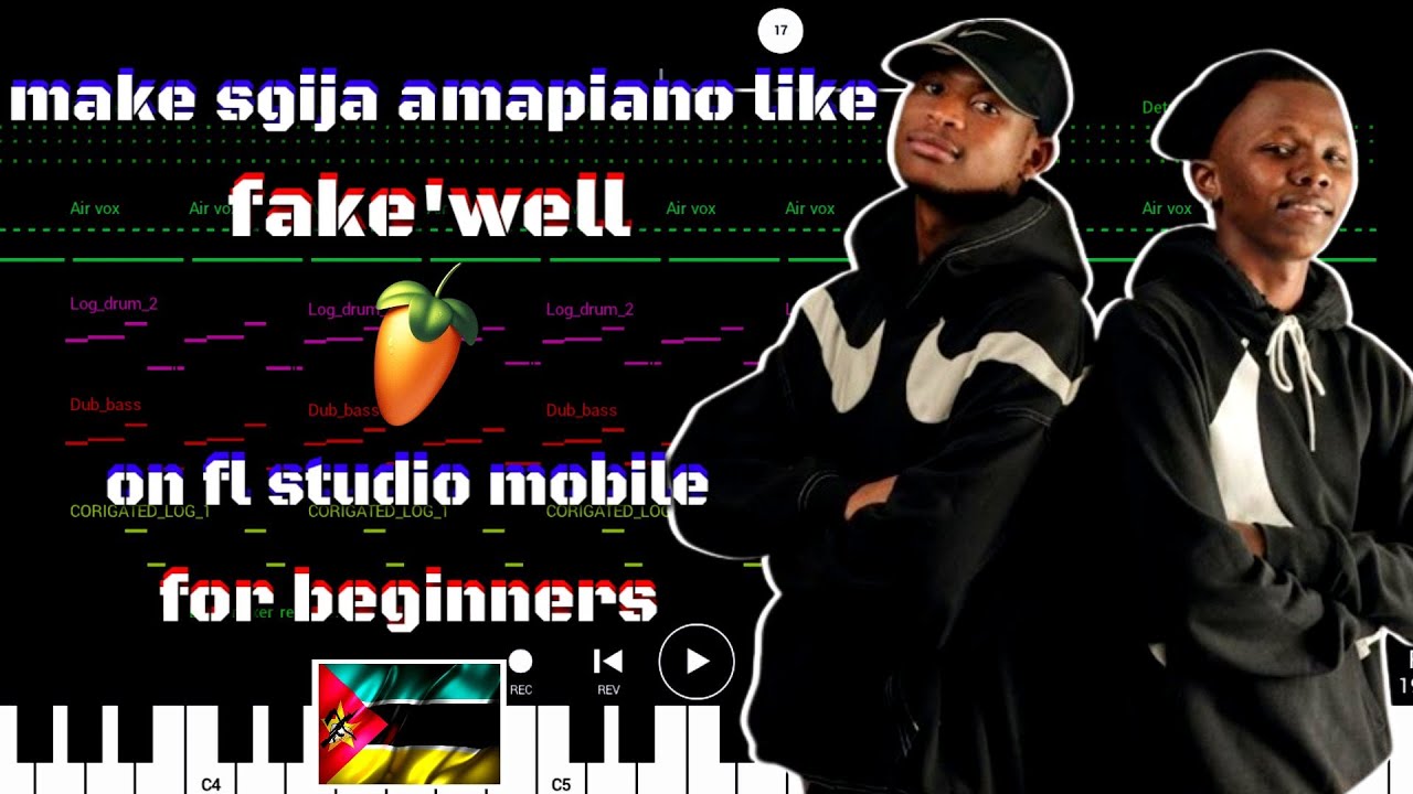 how to make sgija [ampiano] like [fakewell] on [fl studio mobile] for [beginners] full tutorial