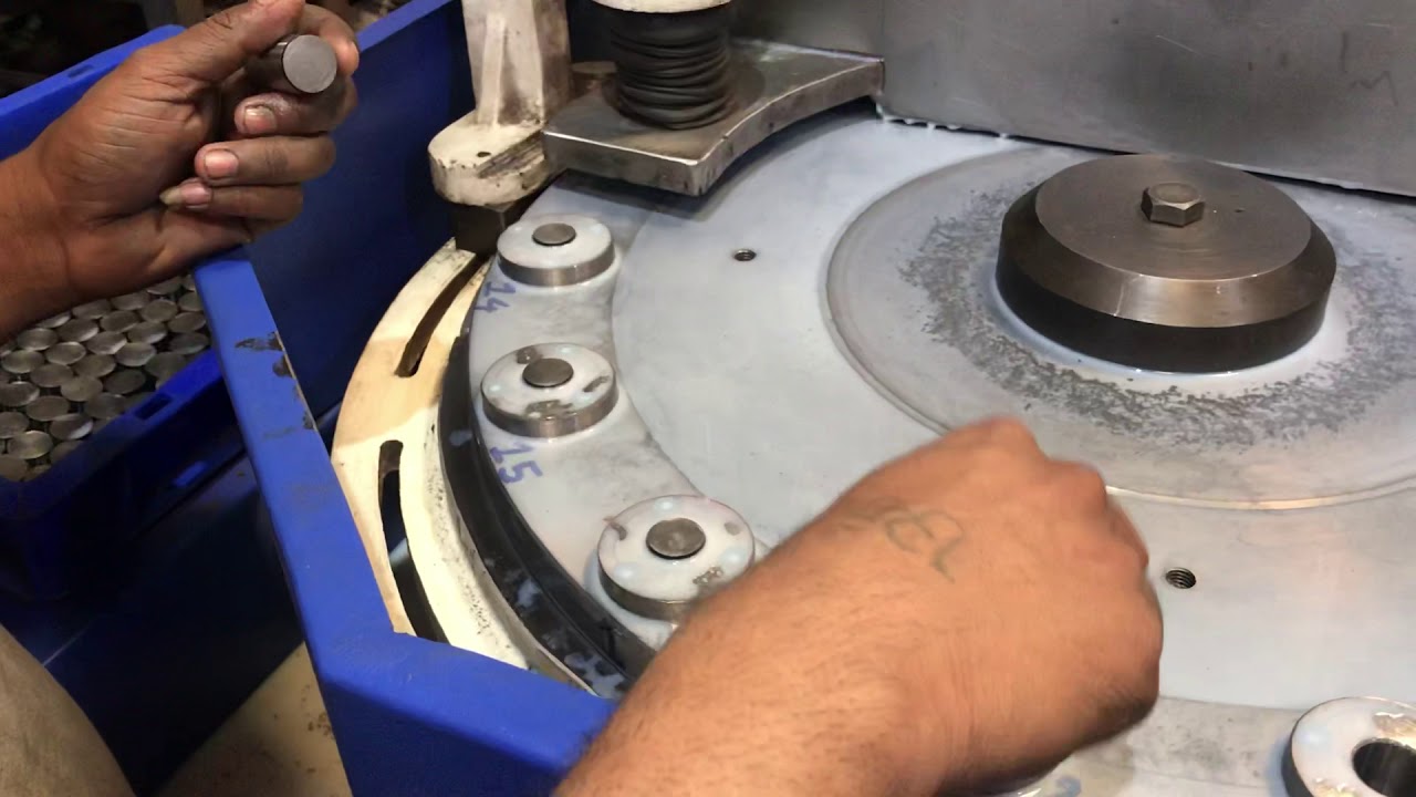 Vertical Spindle Double Disc Grinding Machine