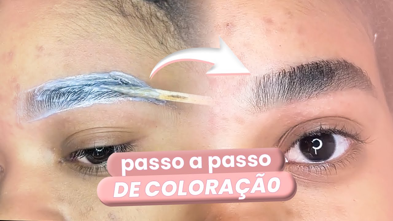 PASSO A PASSO COLORAÇÃO DAS SOBRANCELHAS | Duda Santiago