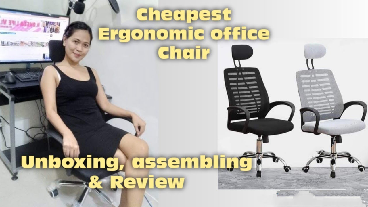 Ergonomic Chair Unboxing, Assembling and Review | Work Chair