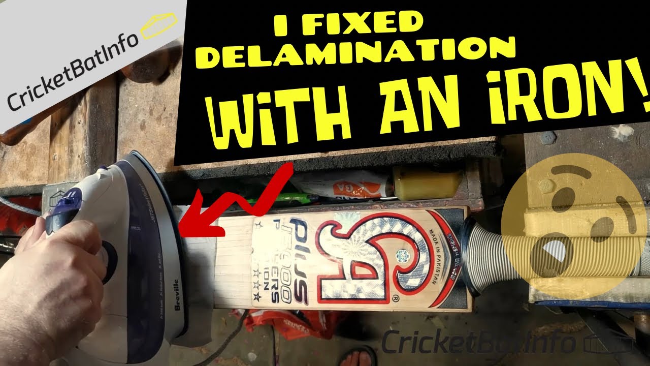 I fixed Cricket Bat Delamination with a Hot Iron!