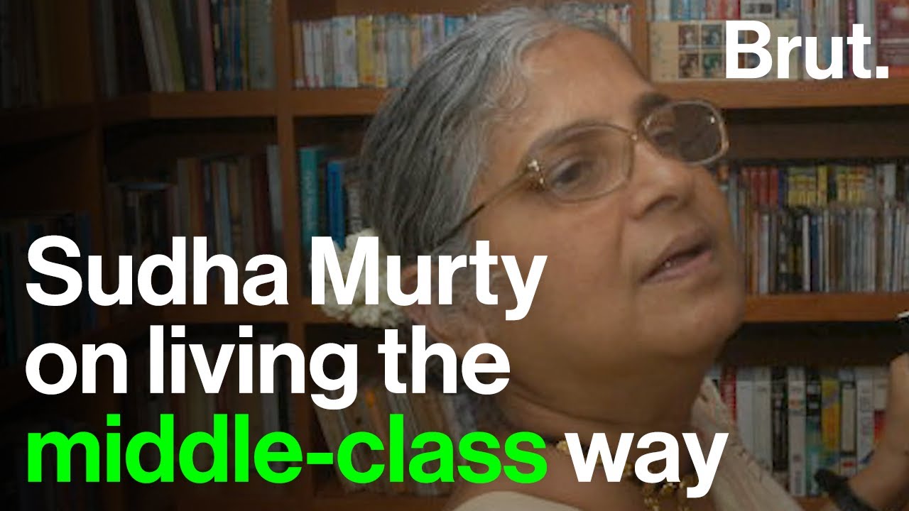 Sudha Murty on living the middle-class way