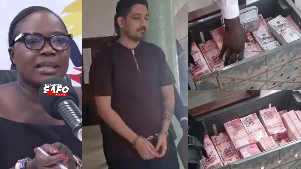 Ghana Police arrèsts Indian Business Man for chopping fake dollars and Cedis in Ghana...See details