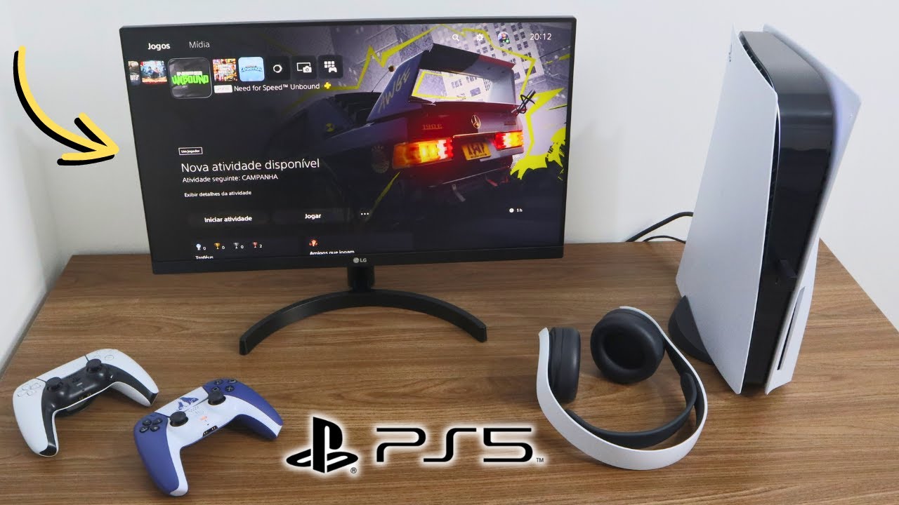 JOGANDO PS5 no MONITOR LG 24 ML600 - TELA  IPS FULL HD 1080P com 75hz VALE A PENA? PRA NOVA GERAÇÃO!