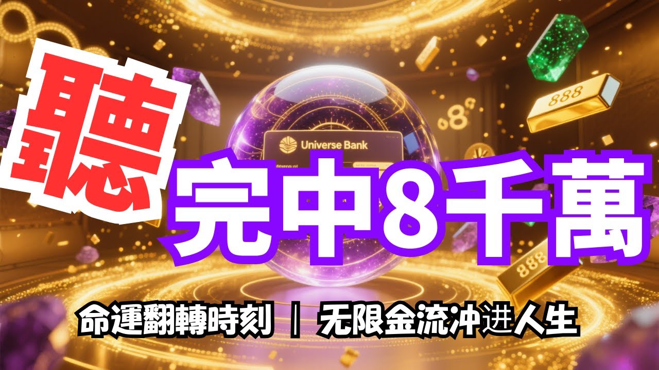 💰【命運翻轉時刻】宇宙银行全面觉醒🔥財富主線全開🔥幸運直衝巔峰 ｜命運秒升VIP等級