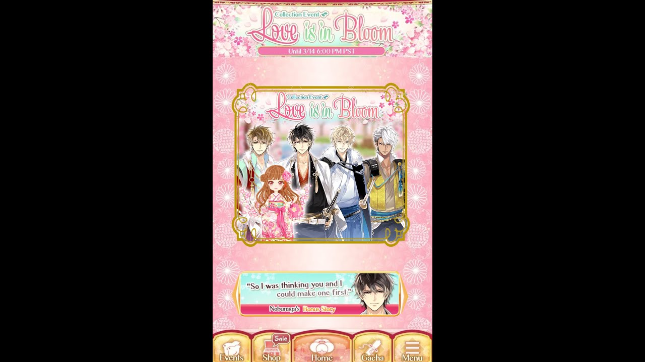 Ikemen Sengoku - Love is in bloom - Nobunaga and POV