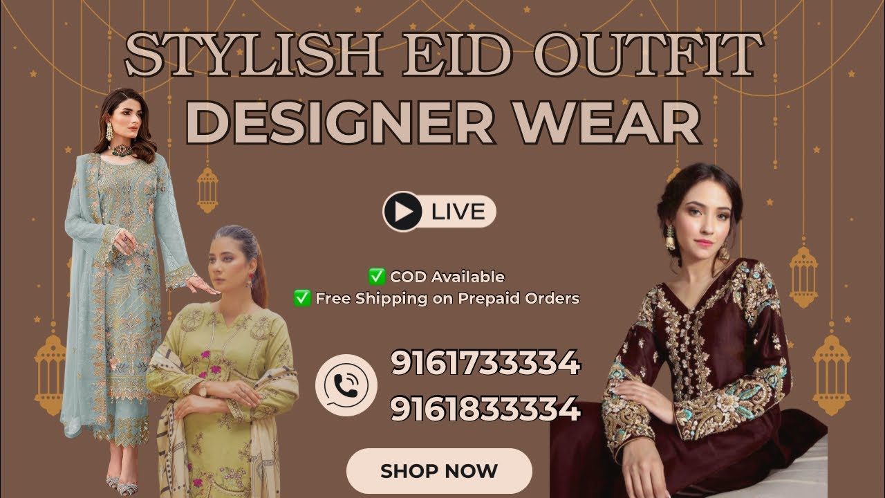Stylish Eid Outfit ✨ | Festive Sets & Kurtas | LIVE | RS Chikankari