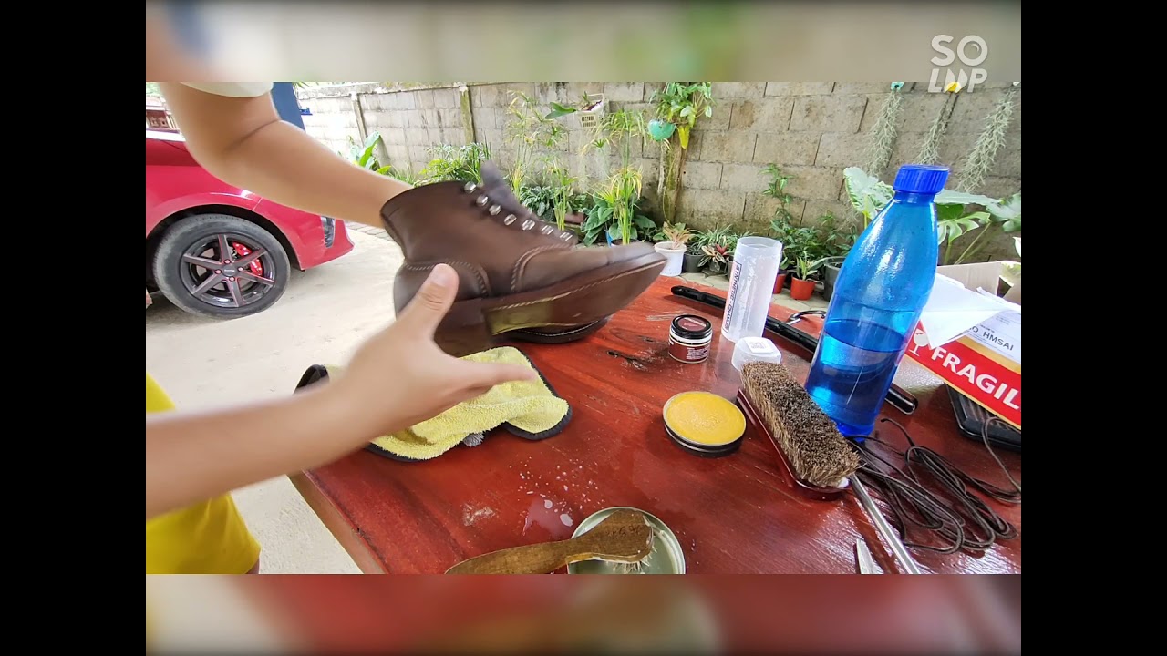 ทำความสะอาด Redwing 8081(8111)รีวิว ทำสีให้สว่างขึ้น วิธีทำให้ดูเฟด วิธีนวดหนังรองเท้า redwing