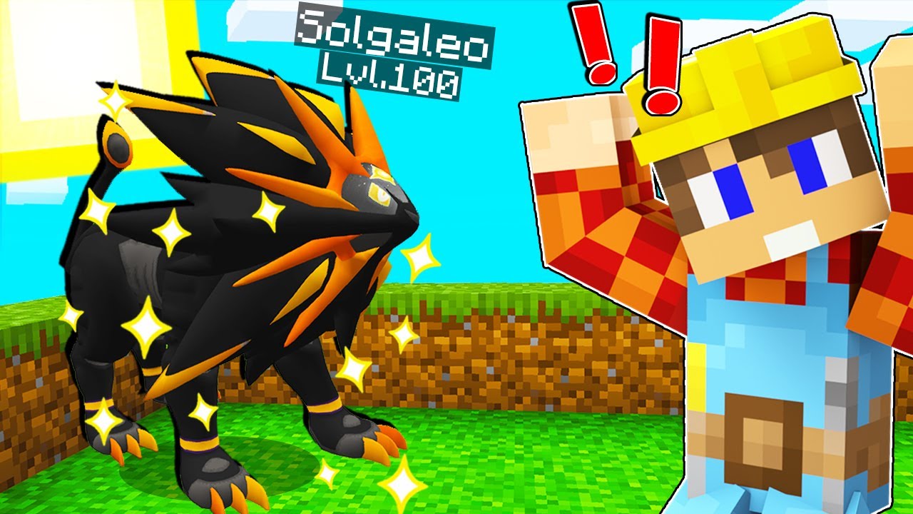 HO SCOPERTO VERSIONE SEGRETA SOLGALEO LEGGENDARIO SULLA PIXELMON!!