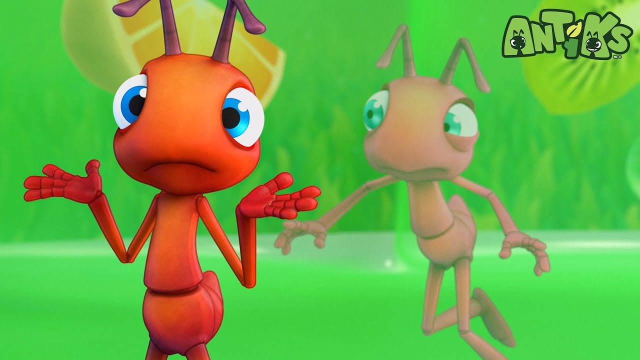 Trapped in the Giant Jelly! | Antiks 🐜 | Funny Cartoons for Kids