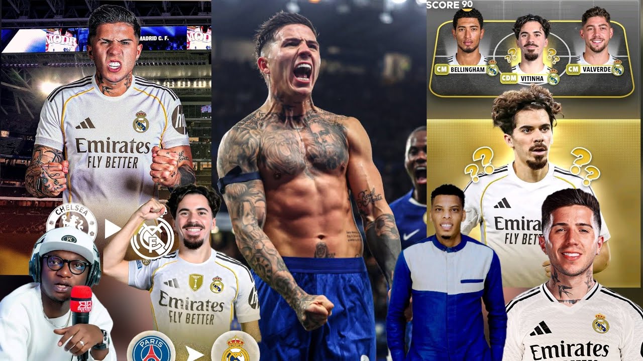 ♨️#transfernews// ENZO FERNANDEZ WA CHELSEA CG VITINHA UMWE ARAJYA MURI REAL MADRID✅ ESE NINDE?💥