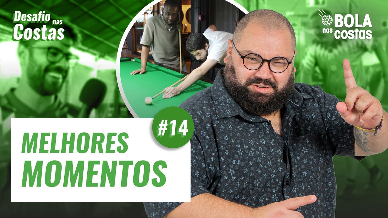 MELHORES MOMENTOS | Desafio nas Costas | O Bola nas Costas
