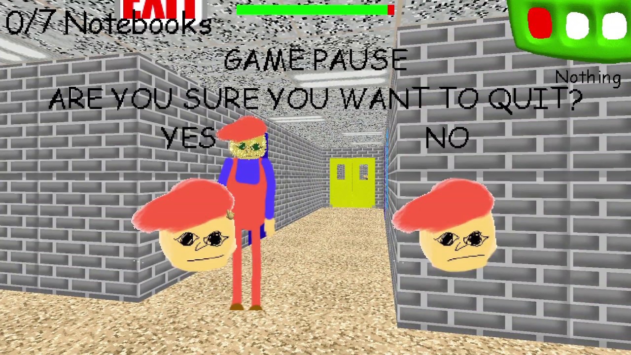 0th Prize Mania In Baldi basics