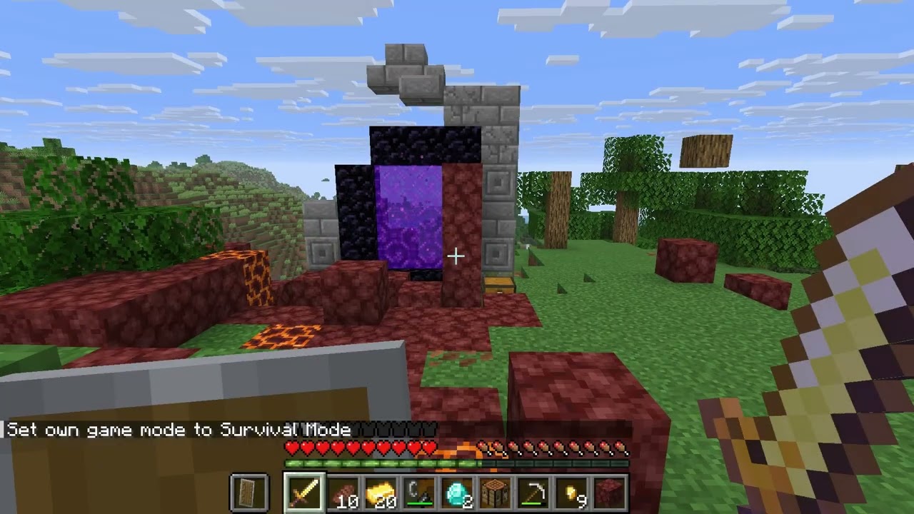 Totaal echte Minecraft speedrun! (zelf gedaan/gemaakt)