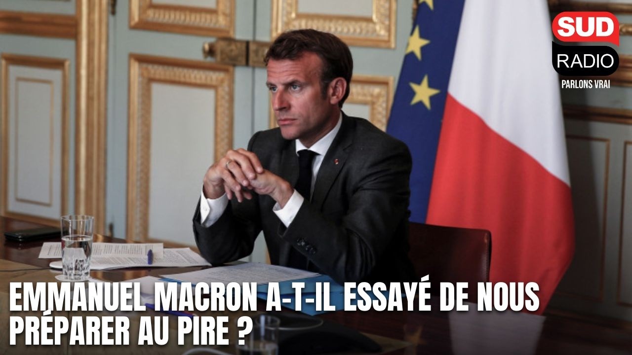 Emmanuel Macron a-t-il essayé de nous préparer au pire ?