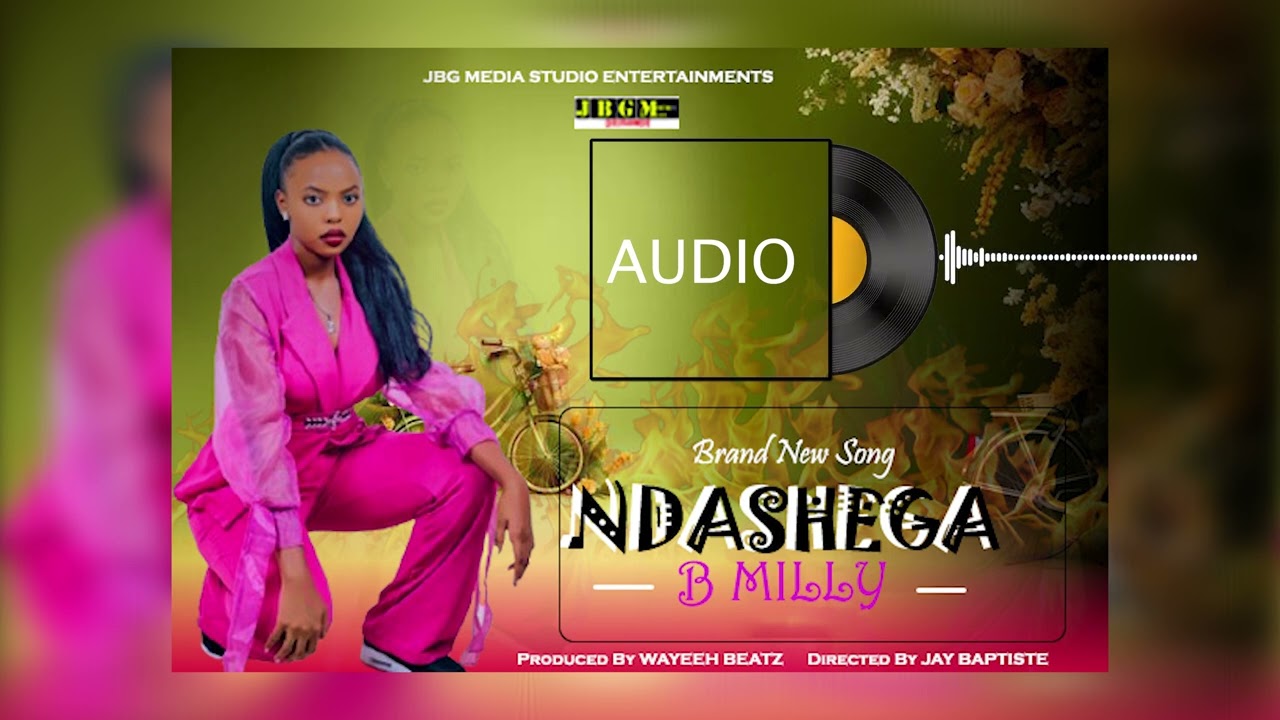 NDASHEGA - B MILLY  Official New Song 2025 ( Audio Visualiser )