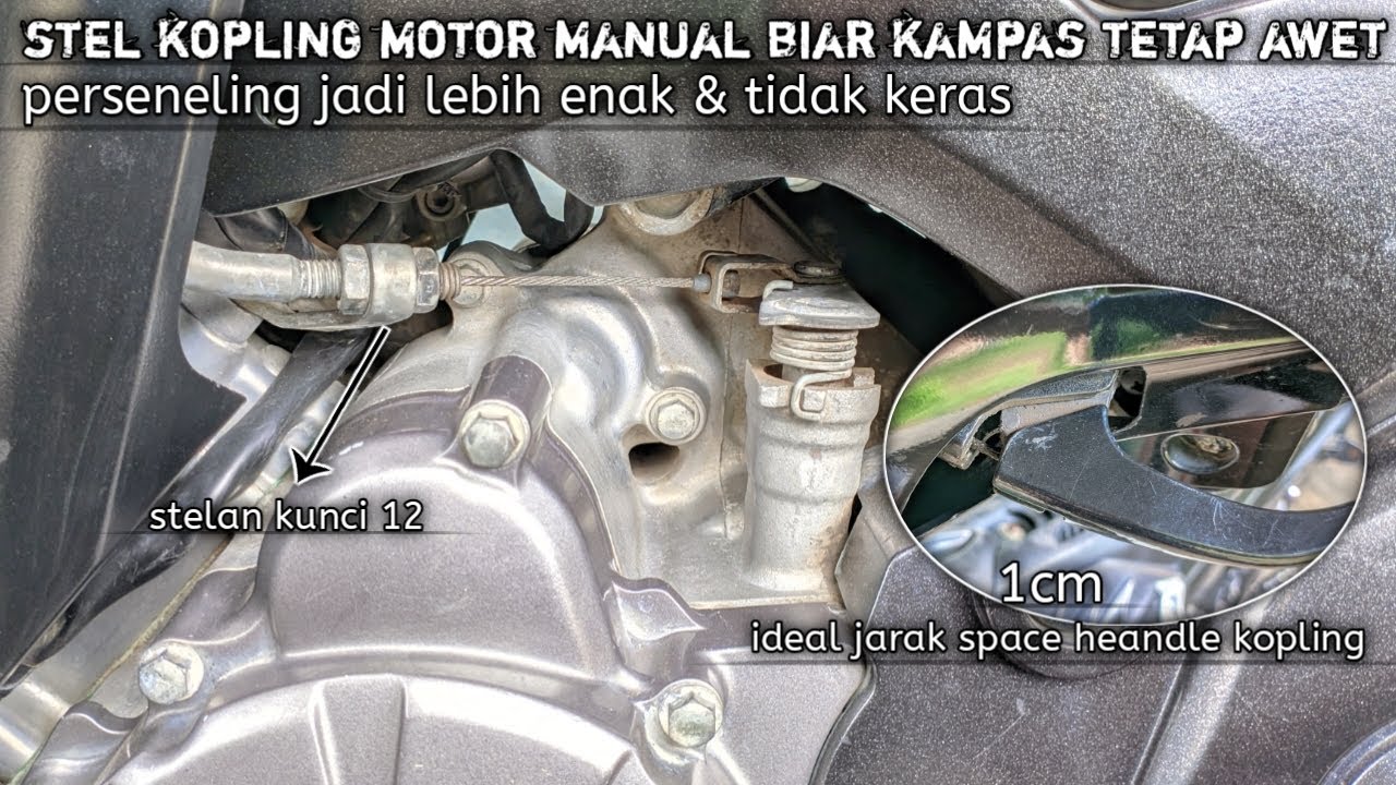Cara Stel Kopling Motor Jupiter Mx Sendiri di Rumah, Gampang Banget!