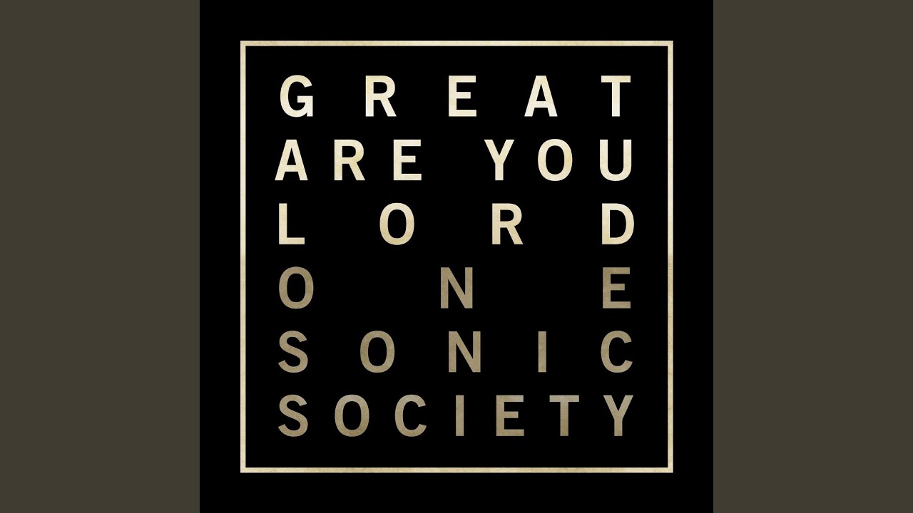 Great Are You Lord