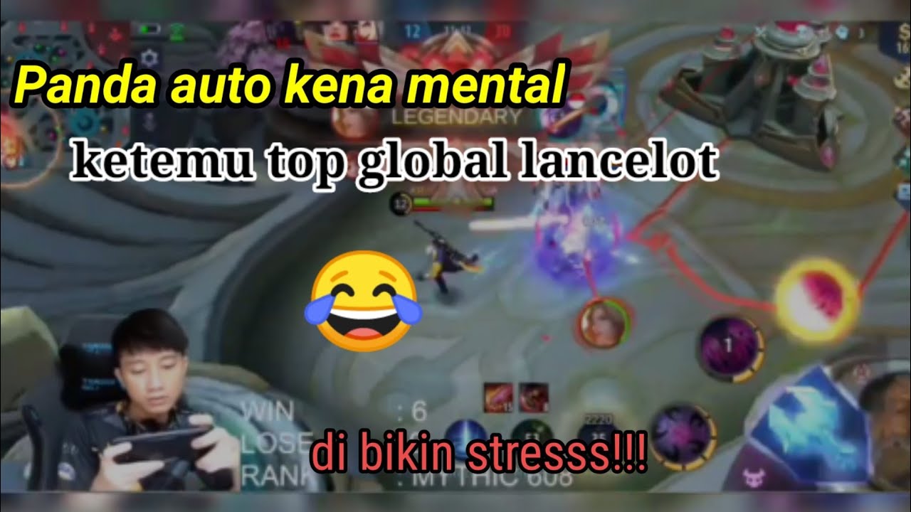 afa gaming kena mental ketemu top global lancelot||di bantai