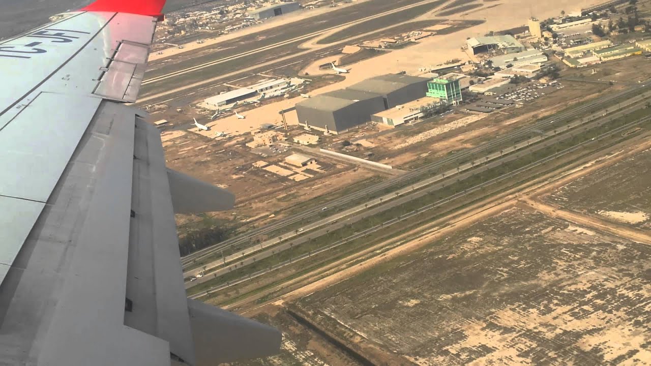 اقلاع طائرة الخطوط الجوية التركية من مطار بغداد يوم 3 / 3/ 2014