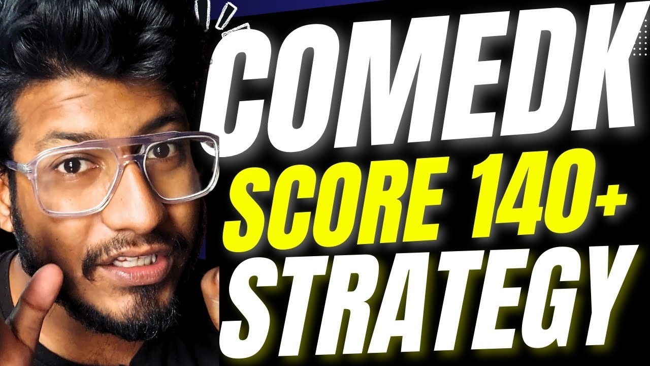 COMEDK EXAM 2026 | Ultimate Strategy to Score 140+ in COMEDK Paper | How to solve your COMEDK paper