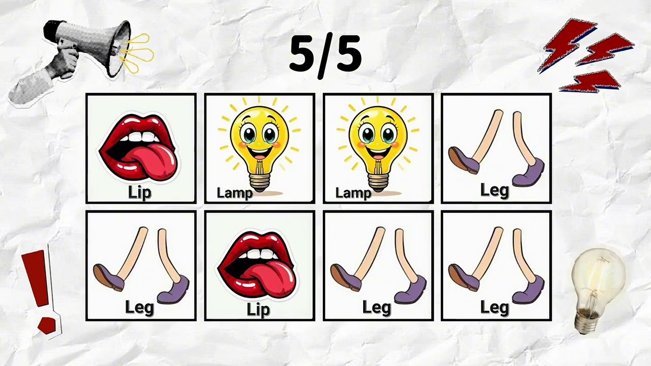 SAY THE WORD ON BEAT. LEVEL 1-3