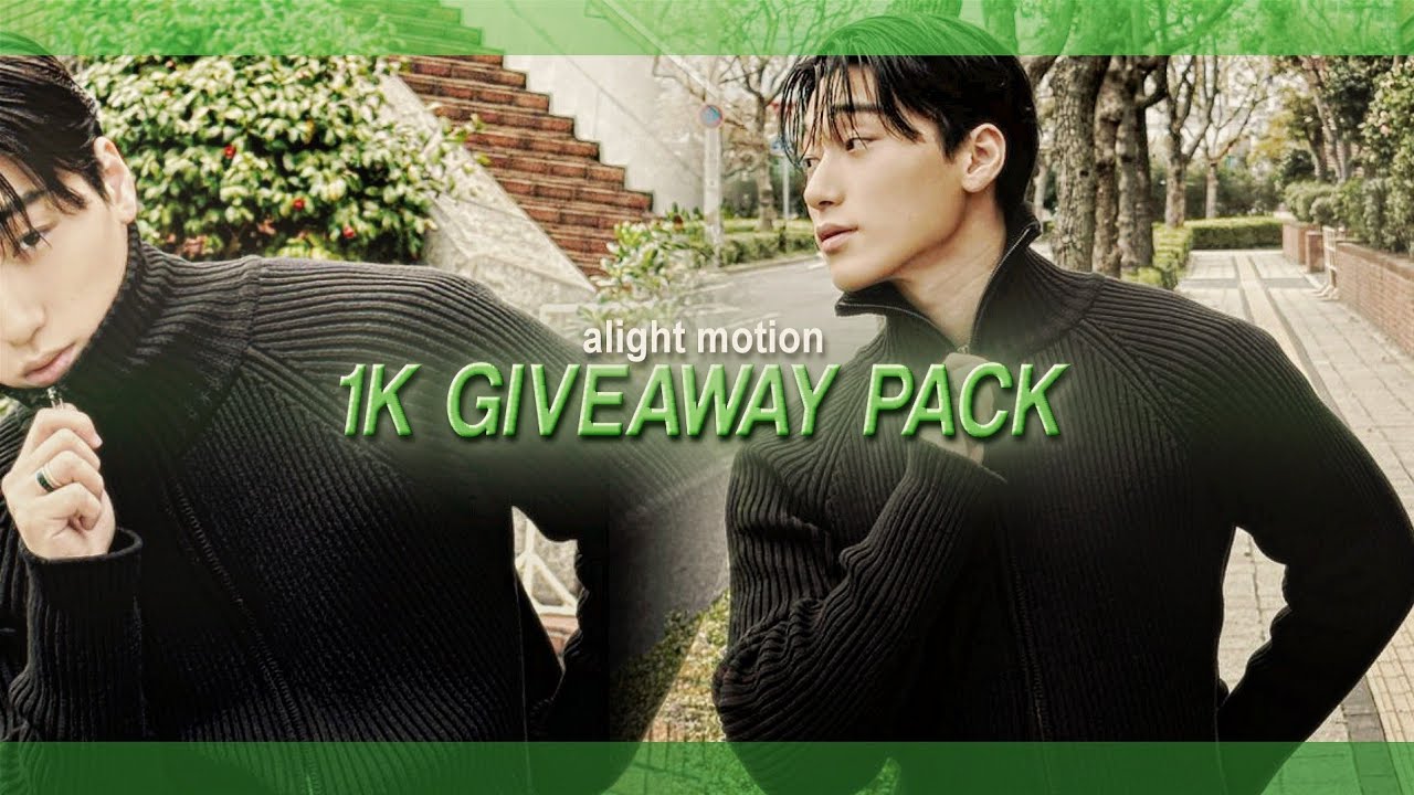 1K GIVEAWAY PACK LIKE AE ON ALIGHT MOTION (+preset, alight link, xml )