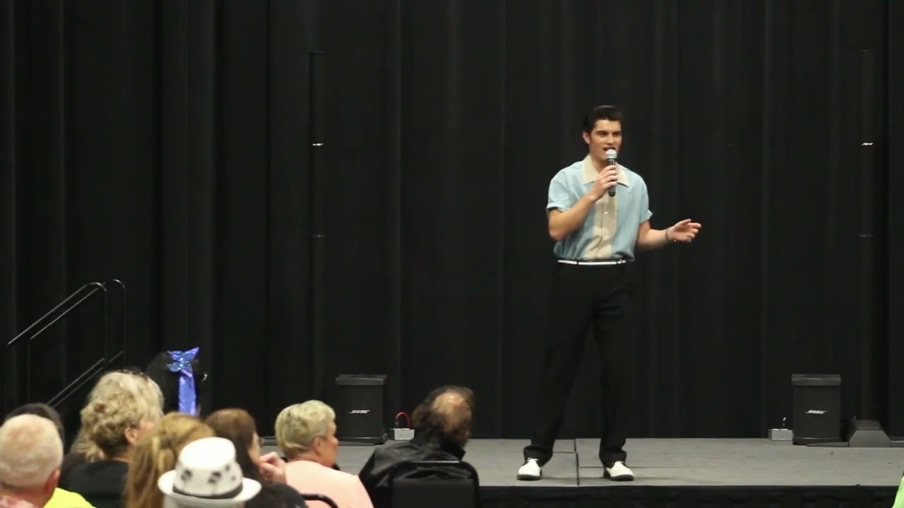 Emilio Santoro sings Love me Tender Witchcraft Elvis Week 2022