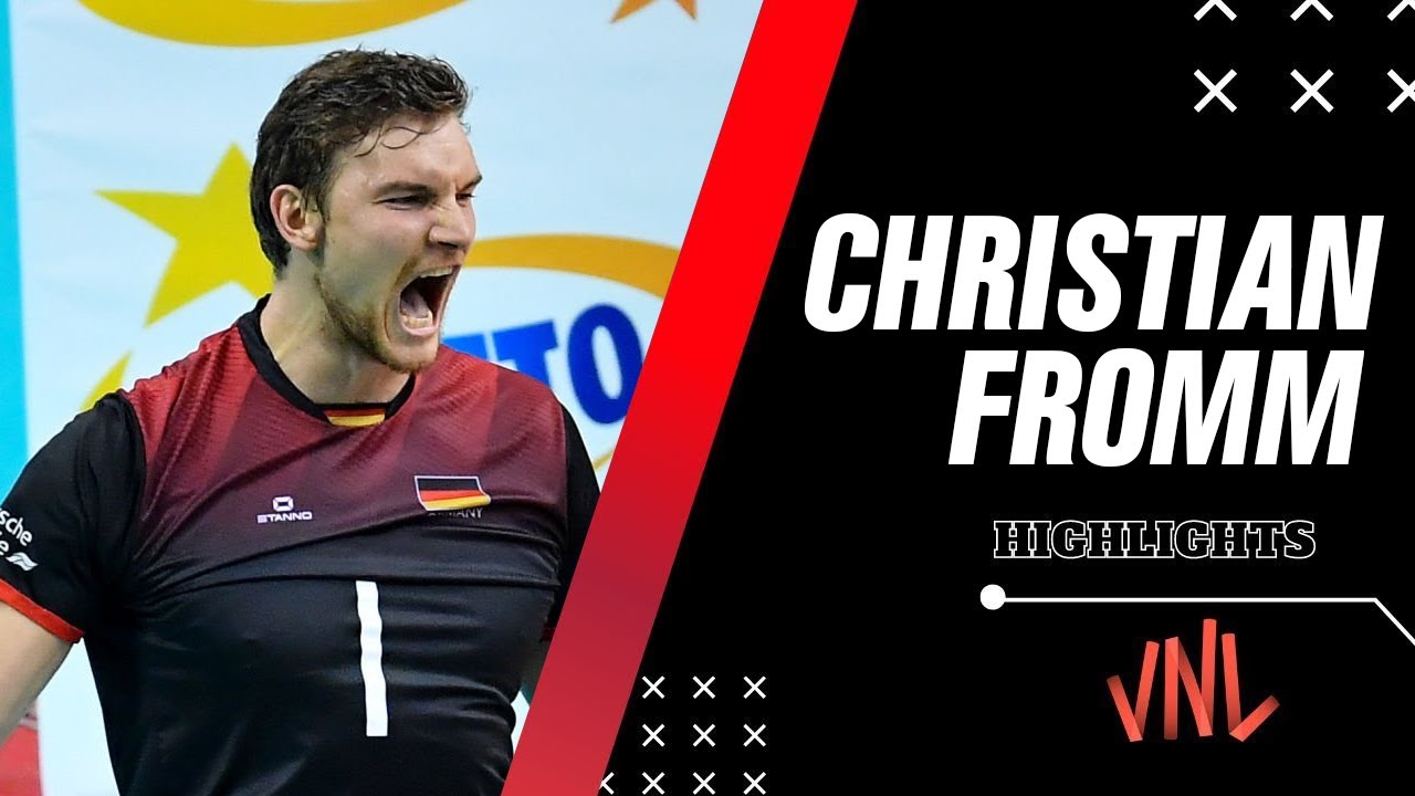 🔥 Christian Fromm 🇩🇪 | Best HIGHLIGHTS from VNL 2024 | Power, Precision & Skill