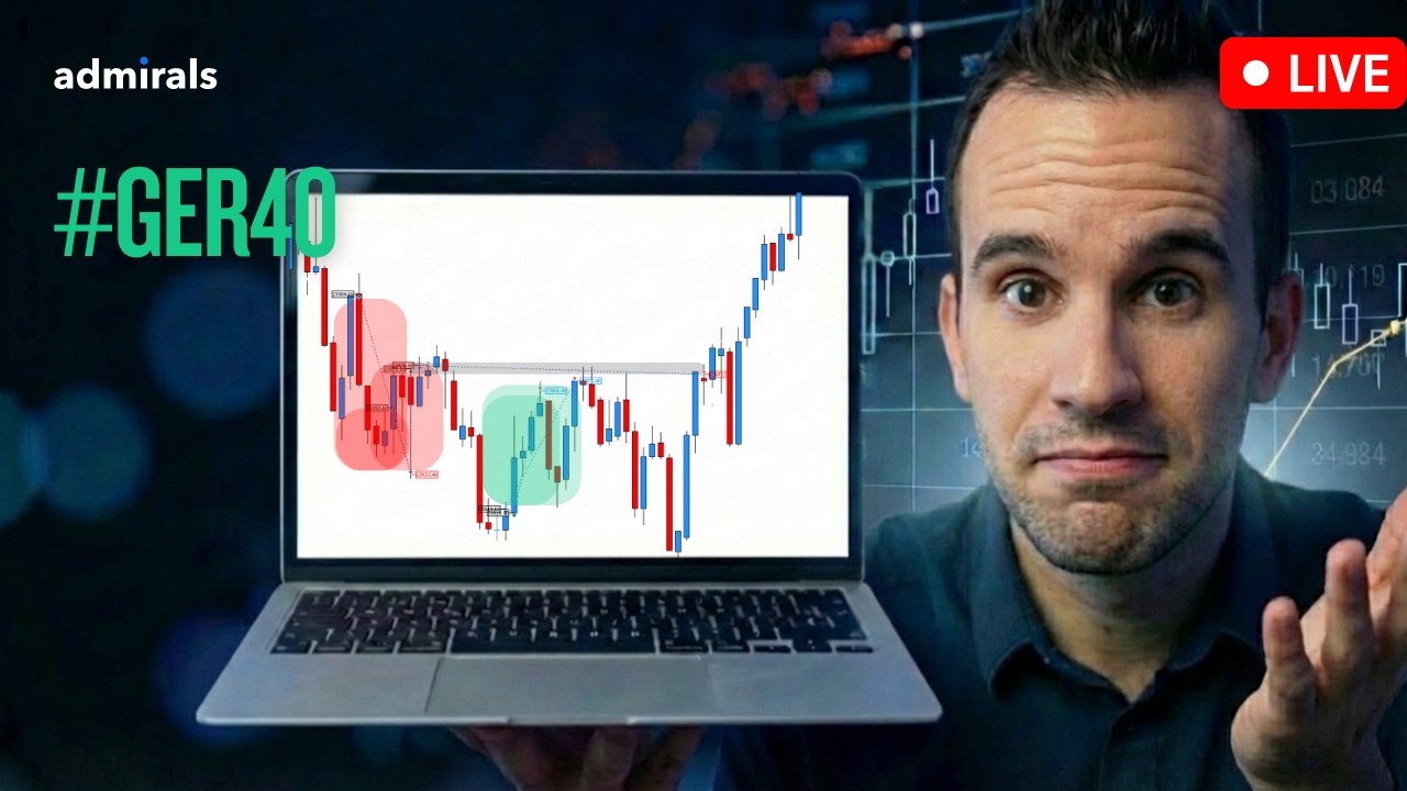 🔴Live Trading BOURSE | Le GER40 fait des siennes ce matin !