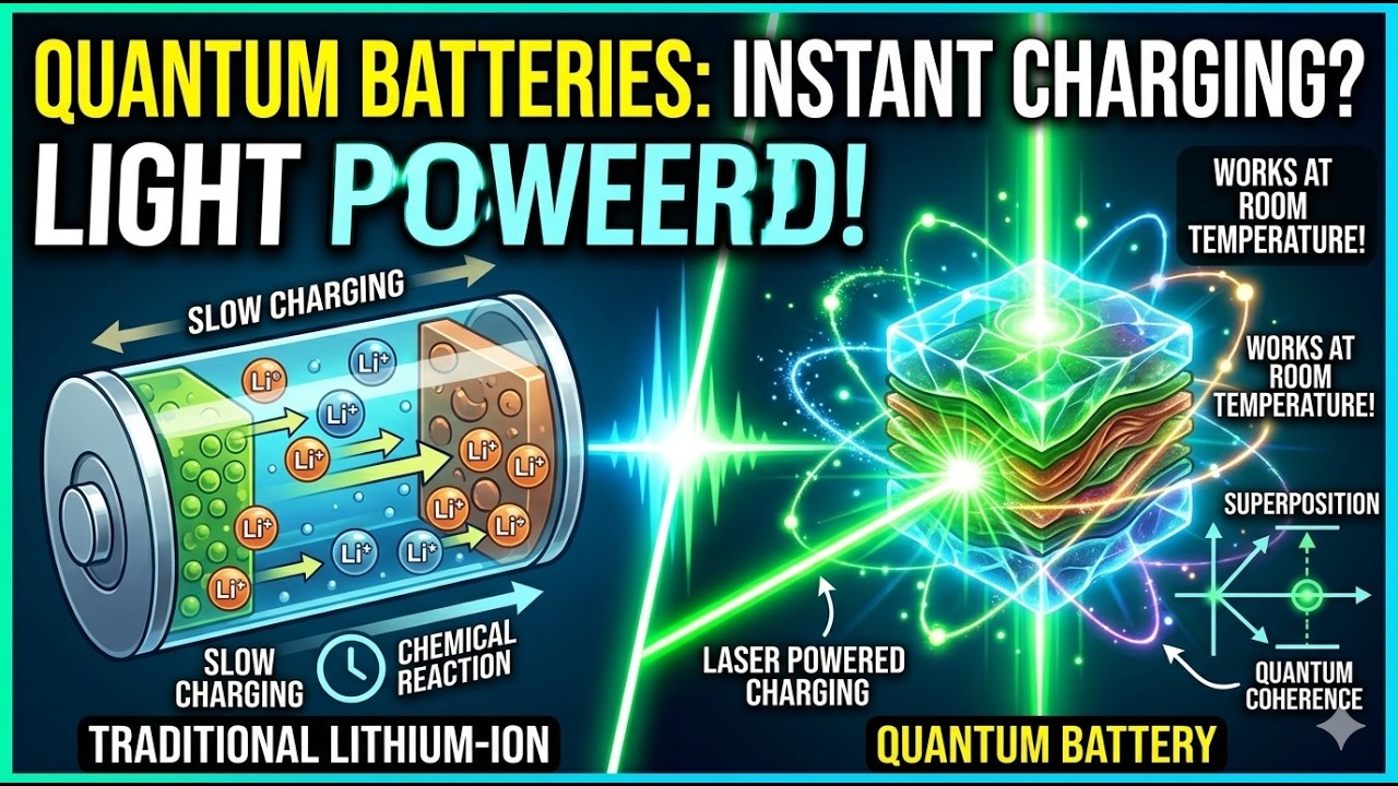 Quantum Batteries: Rethinking How Energy Is Stored and Charged