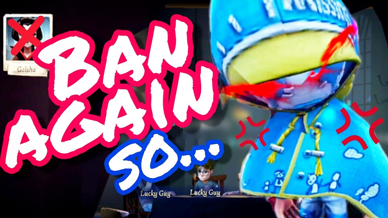 GEISHA GOT BAN AGAIN SO ROBBIE TAKE IN CHARGE • LIMITED WAIL SKIN IDENTITY V CHARITY