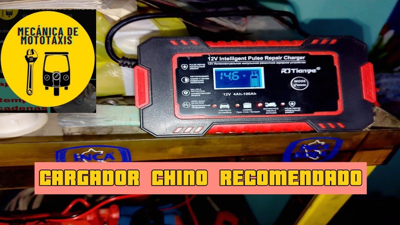 CARGADOR DE BATERIA CHINO RECOMENDADO