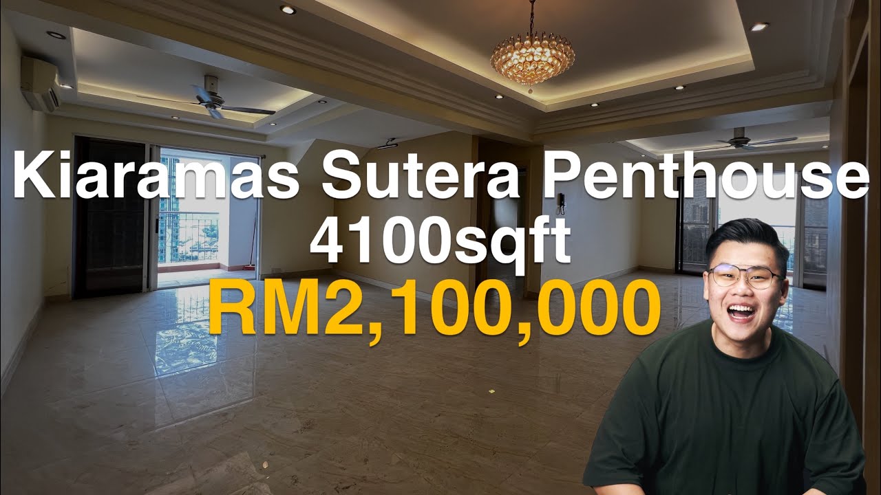 [Kiaramas Sutera] 4100sqft Penthouse for sale | 3 Storey with 3 carpark.