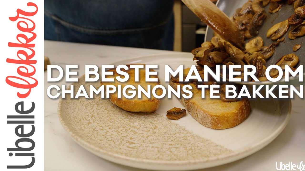 De beste manier om champignons te bakken