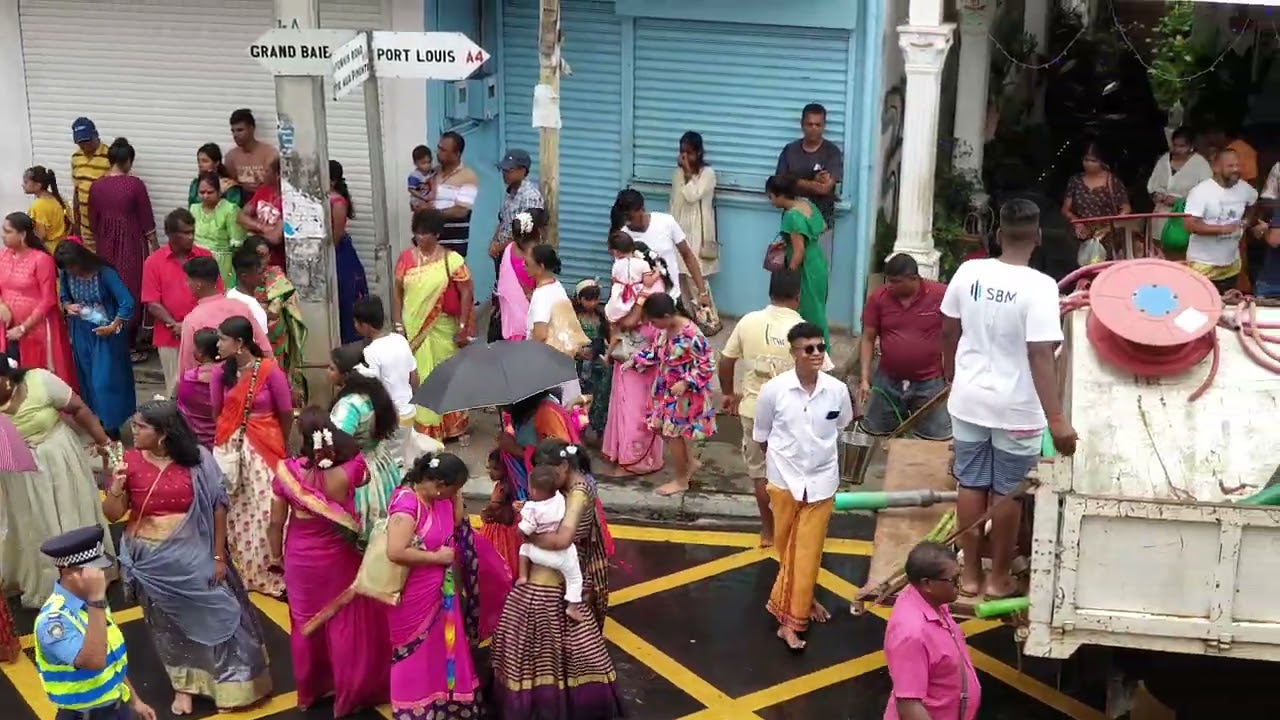 thaipoosam cavadee 2024 Triolet Mauritius part 1/3