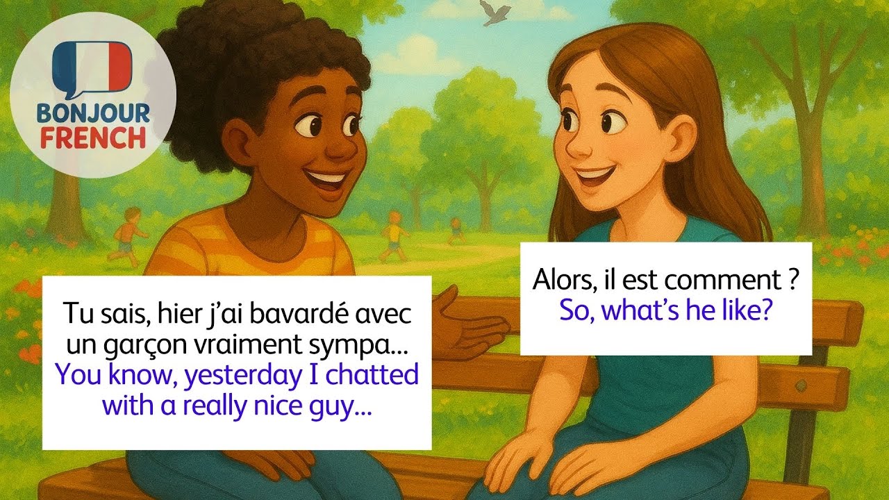 French Conversation Practice : Describing a Person