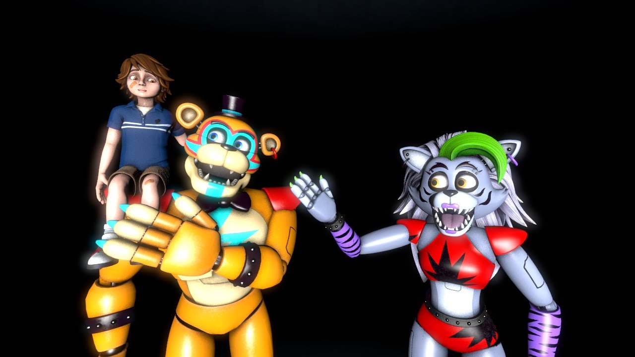 [SFM/FNAFSB] Глэмроки усыновляют Грегори
