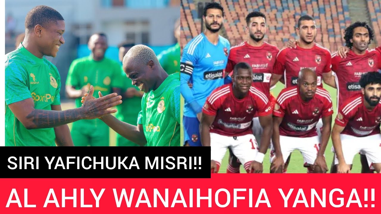 AH AHLY  WANAIOGOPA YANGA!! YANGA HAWAMWOGOPI AL AHLY!! UNAJUWA KWANINI?