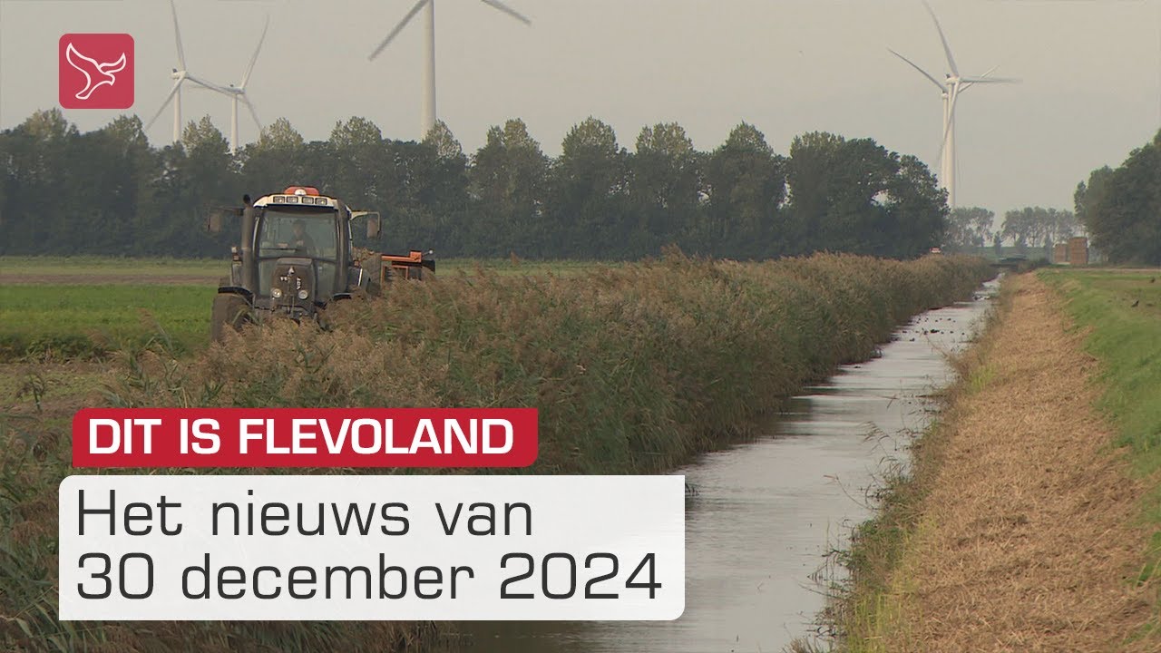 Dit is Flevoland van maandag 30 december 2024 | Omroep Flevoland