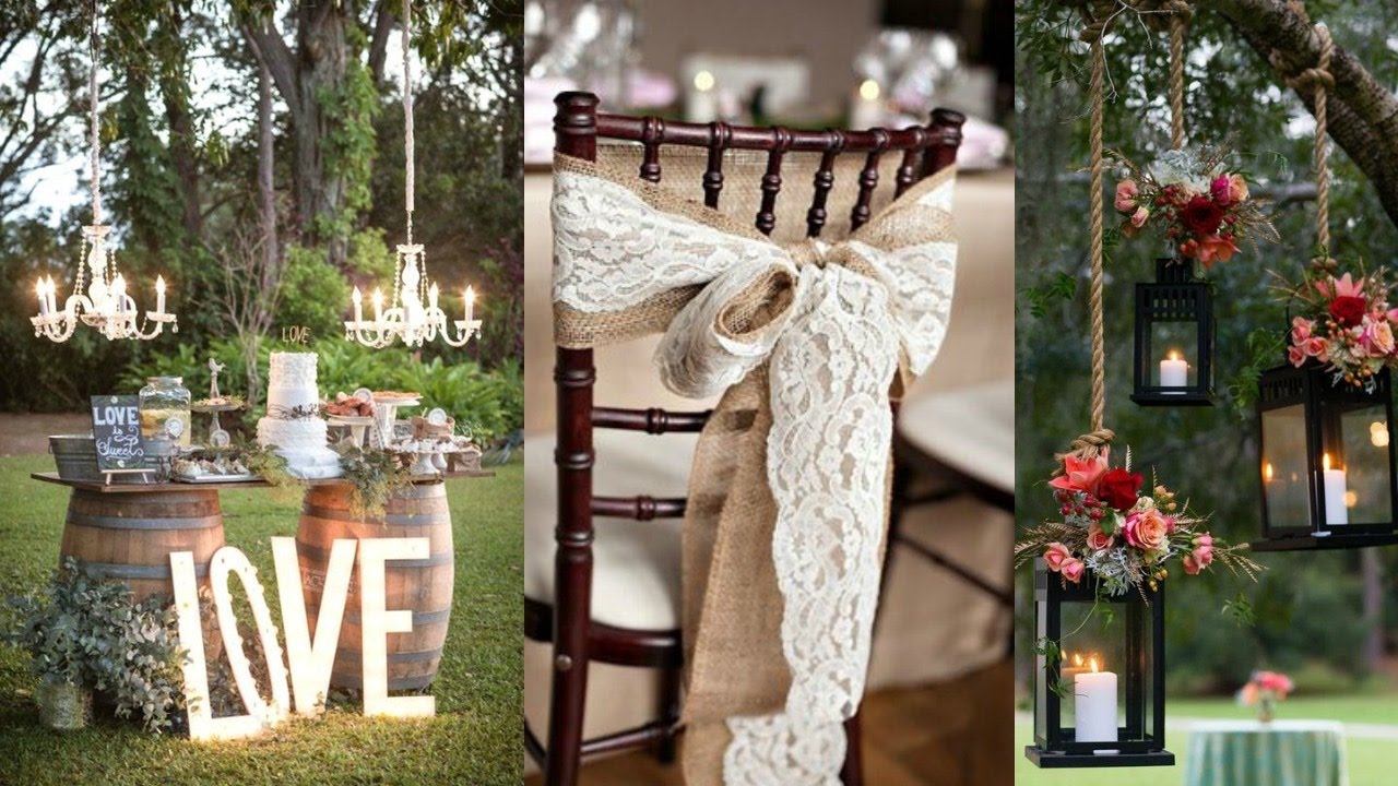 Rustic Wedding Decor Ideas & Inspiration