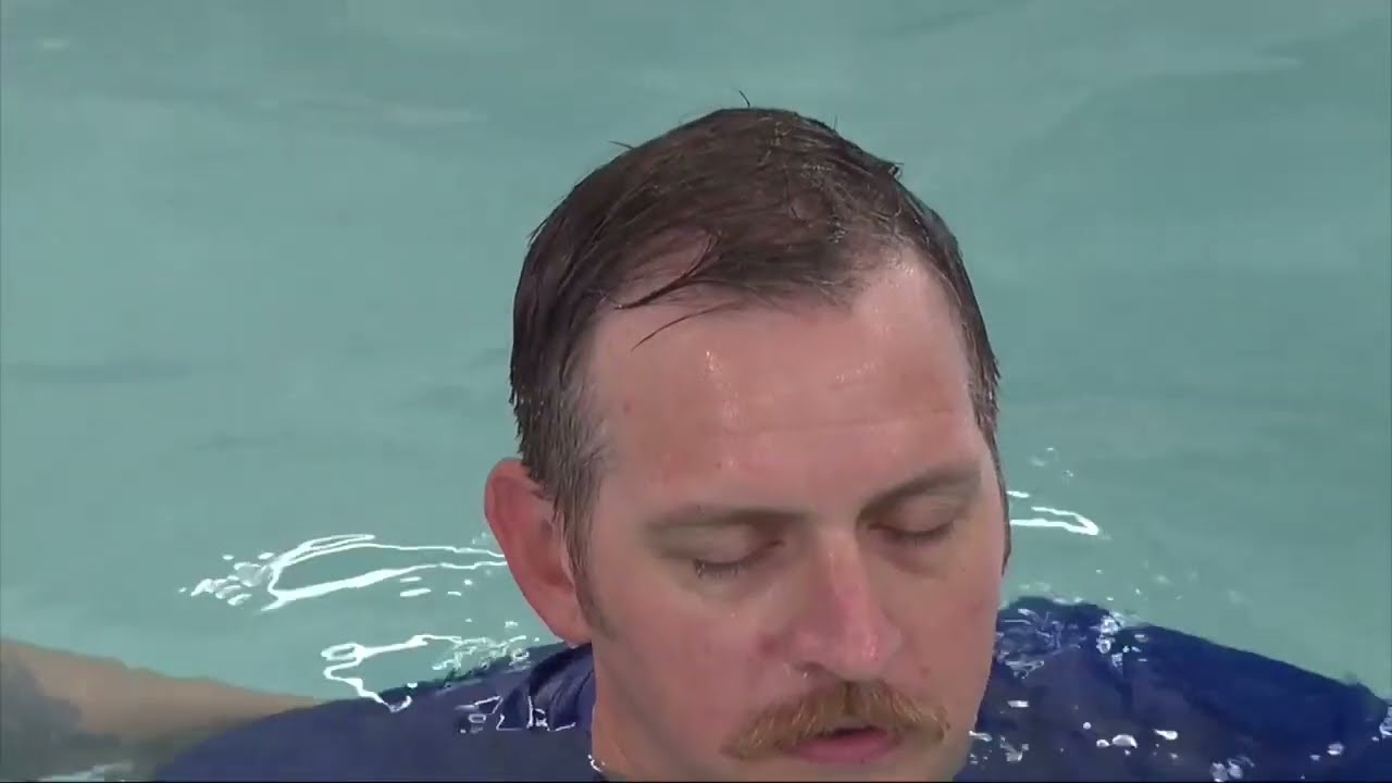 Aquatic therapy helps vets with PTSD