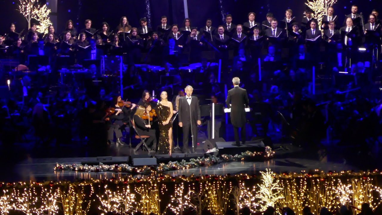 Andrea Bocelli Concert Time To Say Goodbye Kia Forum Inglewood California USA Dec 8, 2024 SOLD OUT
